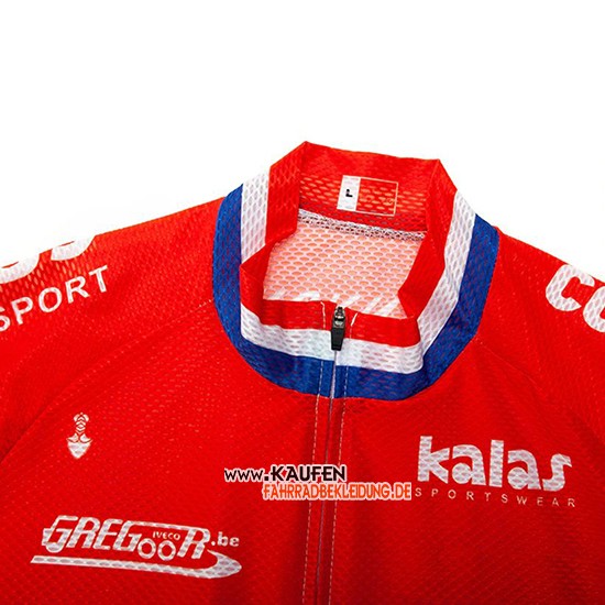 Corendon Circo Kurzarmtrikot 2019 Und kurze Tragerhose Rot Wei Blau